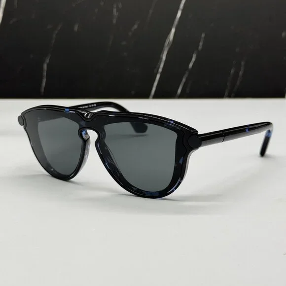 NEW BURBERRY BE4427 4111/87 UNISEX HAVANA BLUE SUNGLASSES BURBERRY BE4427 411187 - Picture 6 of 11
